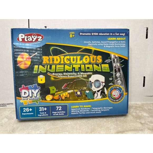 Playz Ridiculous Inuentions STEM education Energy, Electricity & magnetic scienc - Picture 1 of 4